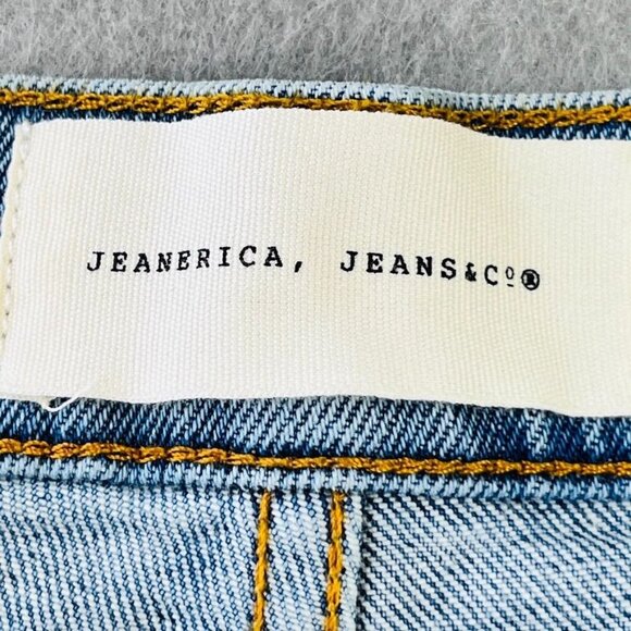 Jeanerica Jeans Light Vintage 95 CW002 Size 31 Button Fly Ankle Cut - Picture 5 of 13